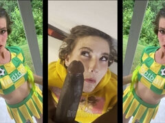 Wet Ahanu and Matt's brunette movie