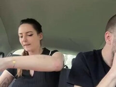 Nana, Gros seins, Sucer une bite, Tir de sperme, Hard, Public, Rasée, Pute