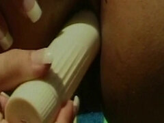 Grosse titten, Blondine, Lesbisch, Massage, Masturbation, Spielzeuge, Vintage