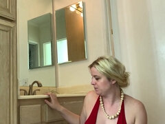 Leie, Amerikanisch, Grosser arsch, Grosser schwanz, Spermaladung, Handjob, Milf, Dusche