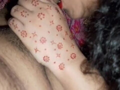 RedQueenRQ Hot Indian Desi Girl Fucked Hard in Doggy & Missionary - Blowjob & Creampie Close-Up