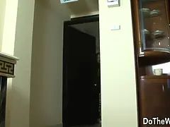Cuck Asks a Black Dude to Ream His Slutty Wife Cathy Inez Ass