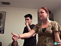 Leie, Braunhaarige, Spermaladung, Spiele, Handjob, Hardcore, Hd, Party