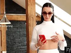 Duży tyłek, Obciąganie, Brunetka, Hd, Orgazm, Drobna, Punkt widzenia, Uwiedziony