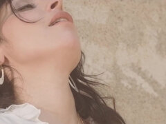 Rumpa, Stora tuttar, Fingering, Onani, Naken, Trosor, Slampa, Solo