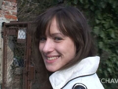 Pik sutte, Brunette, Hundestilling, Hjemmelavet, Slikning, Onani, Teenager, Bryster