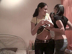 ultra-kinky girly-girl beauties get bare on camera