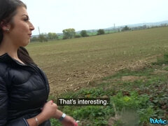 Κώλος, Μεγάλα βυζιά, Μελαχροινή, Τσέχα, Πίρσινγκ, Δημόσιο, Μουνί