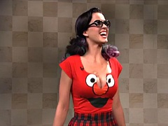 Katy Perry is a naughty little cock sucking slut