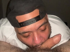 Straight Friend Loves How His Cock Feels in My Mouth