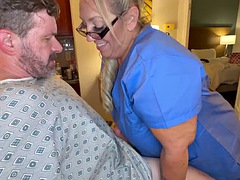 Bbw, Velké péro, Velké kozy, Blondýna, Kuřba, Doktor, Sestřička, Kozičky