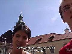 Par, Hanrej, Tjeckisk, Hd, Pov, Offentlig, Tonåring, Fru
