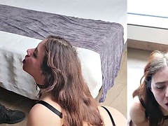 I Got Fucked so Hard Hard with Face Slapping and Oral Sex