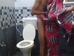 Jija Sali Bathroom Sex - Indian Big Ass Doggy Style Hardcore Fucking Toilet