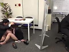 Office fire drill: Big Ass, Blowjob  Fetish Porn