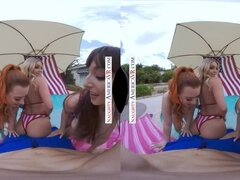 Naughty America - It's a very naughty 4th of July with Madelyn Monroe, Madison Morgan, & Lexi Luna
