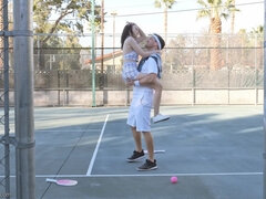 Selina Imai Gets Her Pussy Stuffed After Losing A Pickleball Game