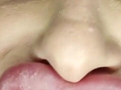Lip Smelling JOI with Cum Countdown