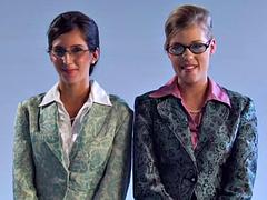 Blonde, Sucer une bite, Tir de sperme