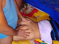 18 éves, Amatőr, Hatalmas hátsó, Pár, Indiai, Filigrán alkatú, Tini