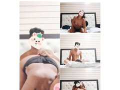 Grosser arsch, Grosser schwanz, Blasen, Paar, Freundin, Selbstgemacht, Indisch, Küssen