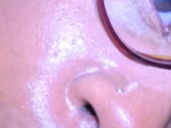 Chocolate Slut Daisy South Gets a Facial After Getting Pussy Pounded