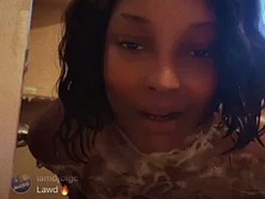 Ερασιτέχνης, Μωρό, Μεγάλα βυζιά, Μαύρος, Μαύρος, Ντουζ, Βυζιά