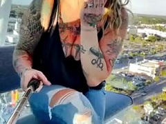 Enthousiasteling, Pijpbeurt, Stel, Buiten, Openbaar