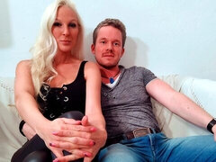 Stor stjärt, Stor kuk, Stora tuttar, Blondin, Avsugning, Doggystyle, Milf