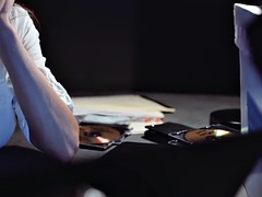 Bionda, Toccando, Lesbica, Leccata, All'aperto, Ragazza, Tette