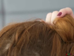 Girlfriends - Slim Hairless Pussy Cunt Eating Lovers 1 -