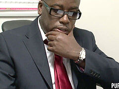 デカチン, 黒人, フェラチオ, 茶髪の, ヨーロピアン, 顔射, 淫乱熟女, オッパイの