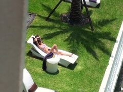 Balcony Banging 1 - Megan Salinas