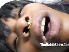 Nasty Freak Ebony Mom with very Fat Ass Dicked by BBC - homemade porn