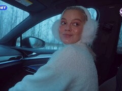 Kuřba, Auto, Sperma v puse, Stříkání spermatu, Venku, Kuřba sání