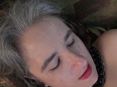 Dona de casa, Masturbação, Maduroa, Solo chão, Brinquedos