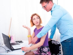 Verga grande, Rubia, Mamada, Pajear, Sexo duro, Besar, Falda, Adolescente