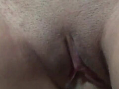 Vacker, Blondin, Avsugning, Creampie, Klackar, Fitta