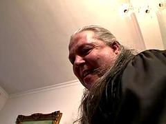 Bdsm, Stor kukk, Kukk suging, Sperm skott, Ansiktssperm, Vintage