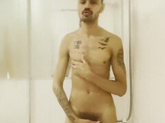Jacking off Until I Cum in the Shower