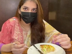 Desi Bhabhi Meets Fan at Home - Hindi Audio Fuck with Big Ass Indian Aunty