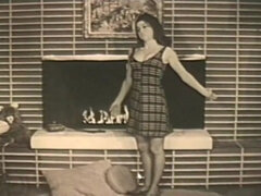 18, 큰 가슴, 금발의, 흑갈색 머리, 머리카락이 많은, 랑제리, 청소년, 빈티지