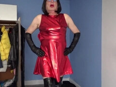 Enthousiasteling, Compilatie, Fetisj, Hakken, Masturbatie, Rijpe lesbienne, Panty, Alleen
