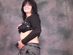 Kattie Gold - Mature lady pleasuring herself with toys