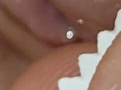 Amador amadora, Jato de porra, Papai, Masturbação, Solo chão