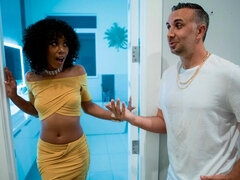 Cul, Noire, Sucer une bite, En levrette, Noir ébène, Interracial, Masturbation, Adolescente