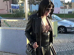 Masturbazione, All'aperto, Pubblico, Ragazza