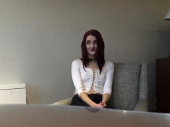 Sucer une bite, Collège université, Fétiche, Doigter, Hard, Hd, Rousse roux, Adolescente