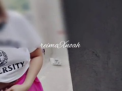 Amador amadora, Asiáticoa, Casal, Jato de porra, Filipina  da filipina, Pontos de vista