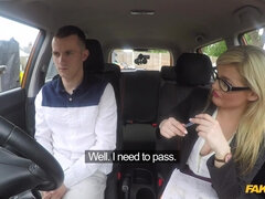 Fake Driving School - Nerves Calmed By Screwing Examiner 1 - Ryan Ryder